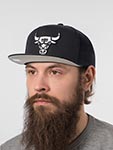 Бейсболка MITCHELL NESS арт. HS8547-CBUBLCK Chicago Bulls NBA (черный)